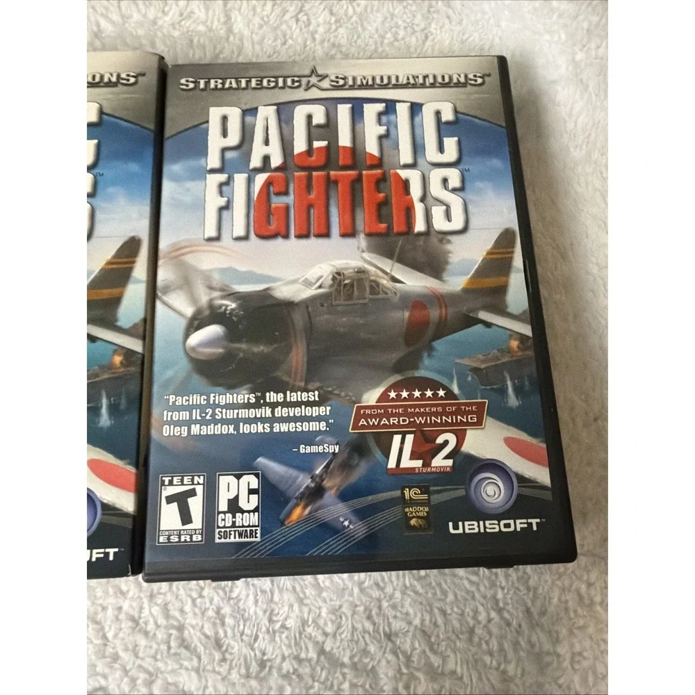 Pacific Fighters PC CD ROM VTG Strategy Simulations CIB Complete Sleeve Ubisoft